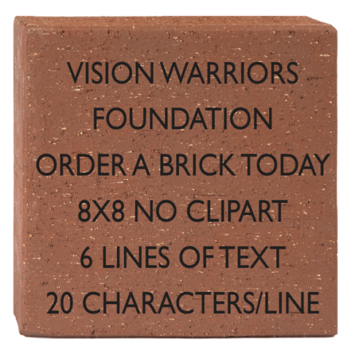 8x8 Engraved brick